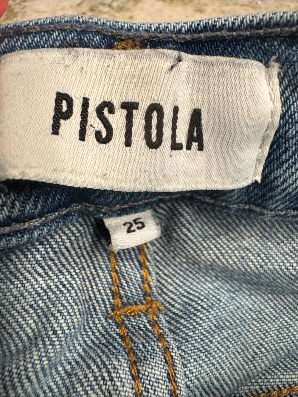 pistola Light Wash Flare Jeans - Picture 4 of 5